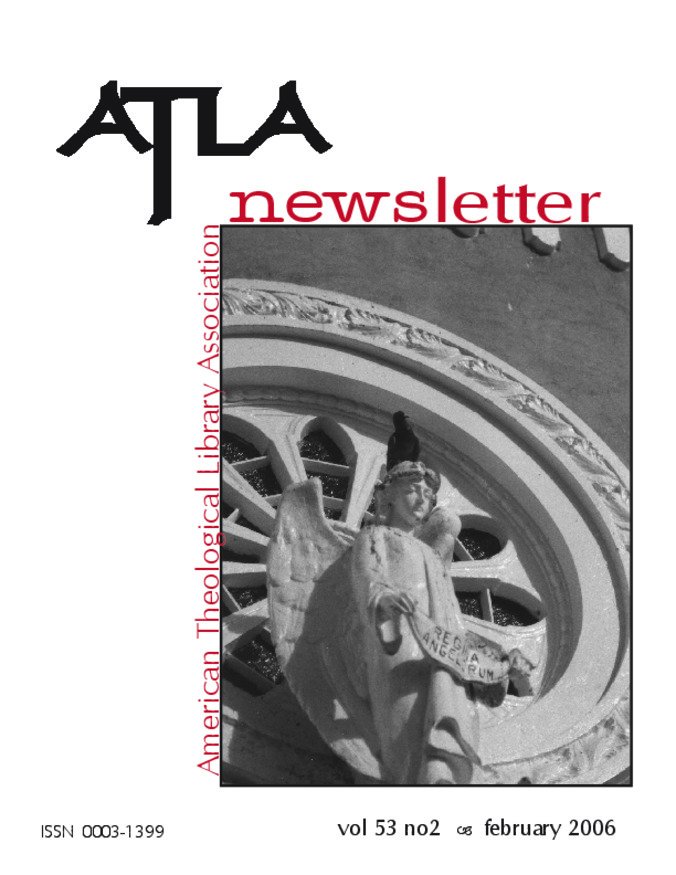 Atla Newsletter Volume 53 Number 2 Miniaturansicht