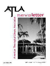 Atla Newsletter Volume 55 Number 2 Thumbnail