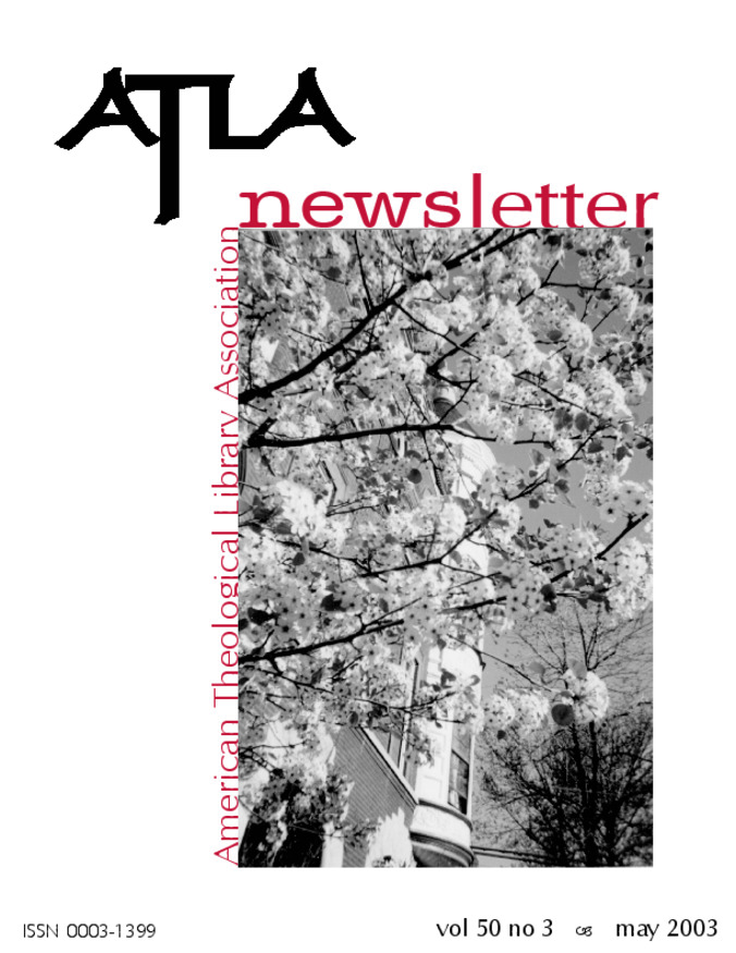 Atla Newsletter Volume 50 Number 3 miniatura