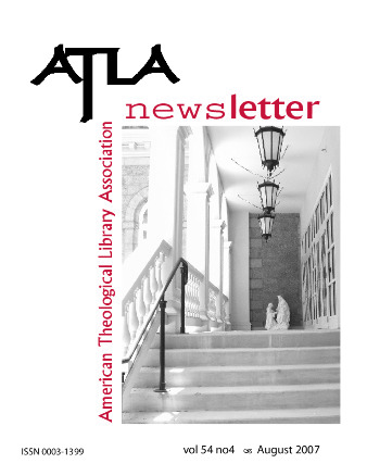 Atla Newsletter Volume 54 Number 4 Thumbnail